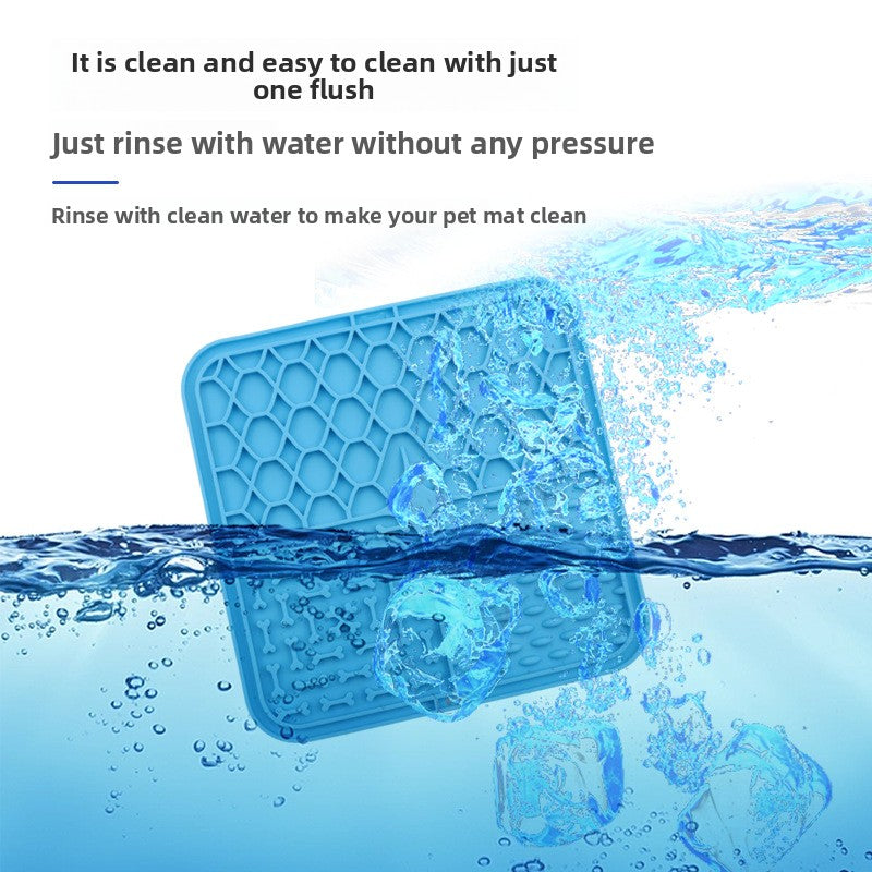 Silicone Pet Licking Mat Slow Feeder