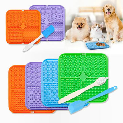 Silicone Pet Licking Mat Slow Feeder