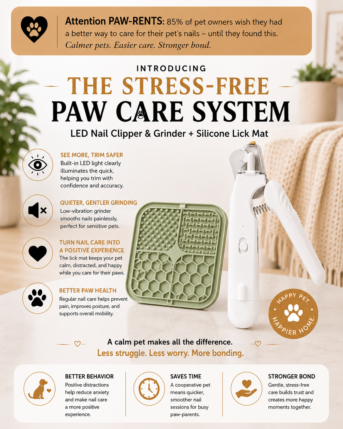The Stress-Free Paw Care System