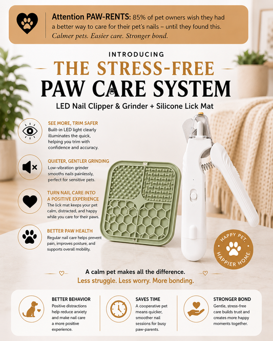 The Stress-Free Paw Care System