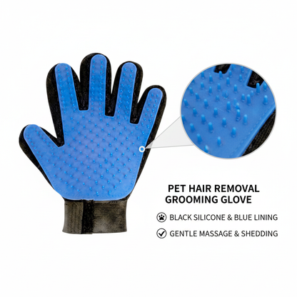 Pet Hair Removal Gloves - Infographic