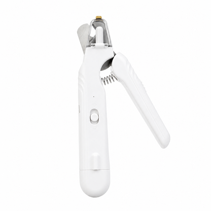 Pet nail clipper with LED light